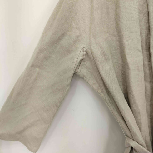 ウィークエンドマックスマーラ Weekend Max Mara cucito a mano リネンコットン ガウンジャケット レディース JPN:38