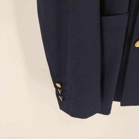ジャーナルスタンダード JOURNAL STANDARD 21AW T/W ダブル ネイビーブレザージャケット TECH PULS WOOL 金ボタン メンズ JPN:M