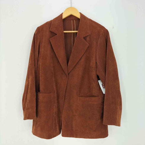 アメリヴィンテージ Ameri VINTAGE 19AW CORDUROY OVER JACKET SET UP コーデュロイ オーバージャケット セットアップ レディース FREE ジャケット:FREE パンツ:M