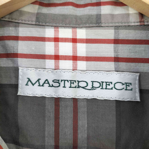 マスターピース MASTERPIECE S/S ピスネーム チェックシャツ メンズ JPN:L