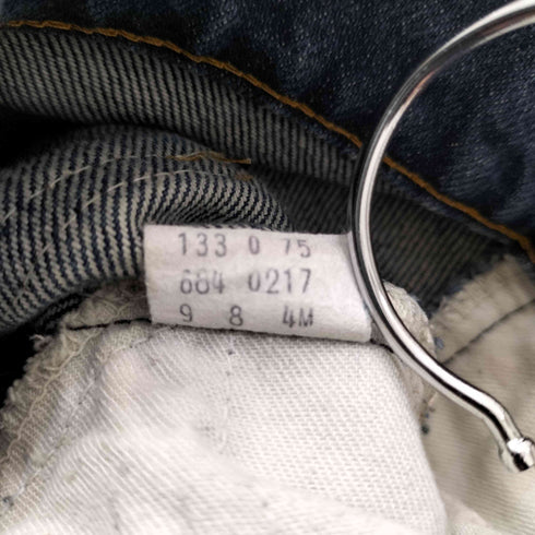リーバイス Levis 78年製造 684 ボタン裏4 オレンジタブ 42TALON 42タロン ベルボトム ブーツカットデニムパンツ メンズ W30/L30