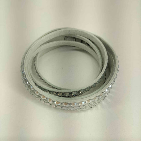スワロフスキ SWAROVSKI Slake Deluxe bracelet white レディース