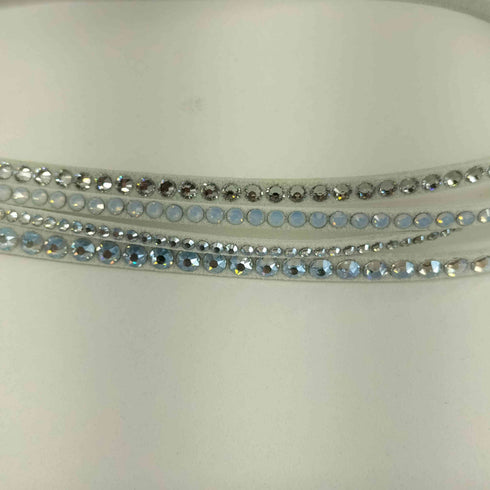 スワロフスキ SWAROVSKI Slake Deluxe bracelet white レディース