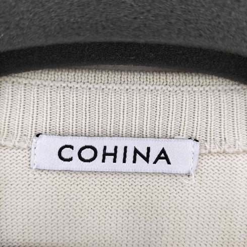 コヒナ COHINA ダンボールニット トップ レディース SHORT