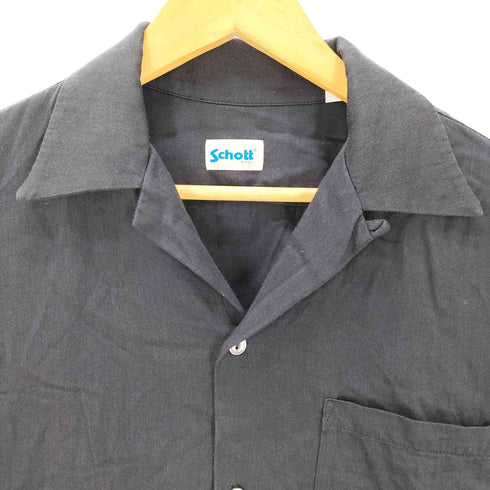 ショット Schott CR PLAIN SHIRT メンズ L