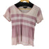 バーバリーロンドン BURBERRY LONDON S/S コットンチェックTシャツ レディース JPN:1