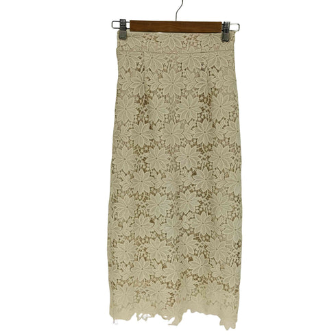 エヌナチュラルビューティーベーシック N.NATURAL BEAUTY BASIC 22SS ケミカルレースロングスカート レディース JPN:M