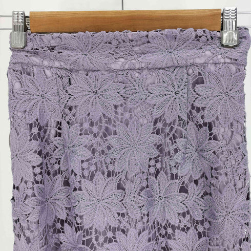 エヌナチュラルビューティーベーシック N.NATURAL BEAUTY BASIC 22SS ケミカルレースロングスカート レディース JPN:M