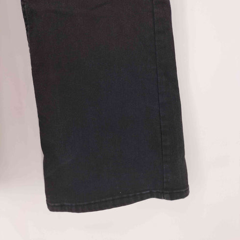 ベルシュカ BERSHKA High Waisted Flared Jeans in Black レディース EUR:38