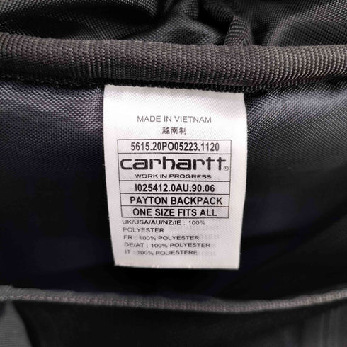 カーハートワークインプログレス Carhartt WIP PAYTON BACKPACK メンズ
