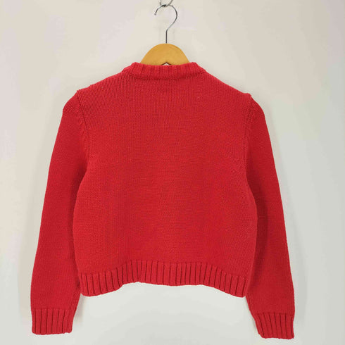 ザラ ZARA ポケット付きニットカーディガン レディース import:M