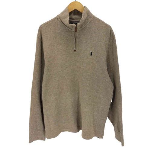 ポロバイラルフローレン Polo by RALPH LAUREN ポニー刺繍ハーフジップニット メンズ import:L