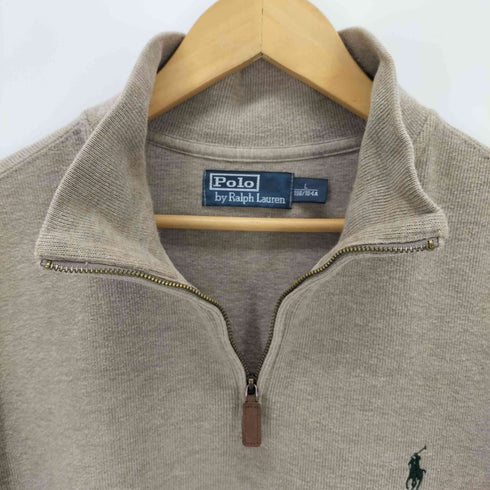ポロバイラルフローレン Polo by RALPH LAUREN ポニー刺繍ハーフジップニット メンズ import:L