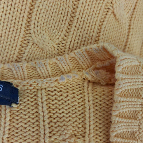 ラルフローレンスポーツ RALPH LAUREN SPORT ポニー刺繍 Vネック ケーブルニット レディース import:S