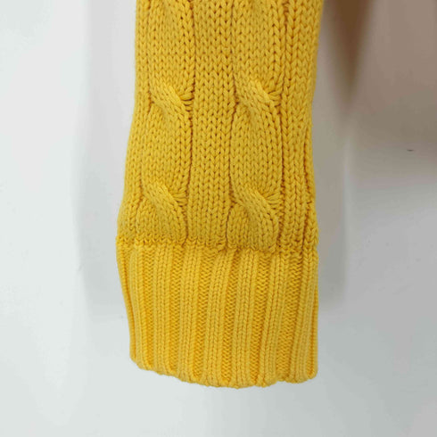 ラルフローレンスポーツ RALPH LAUREN SPORT ポニー刺繍 Vネック ケーブルニット レディース import:S