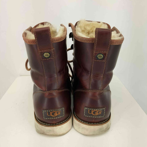 アグ UGG HANNEN ハネン レザーブーツ ムートンワークブーツ メンズ JPN:28