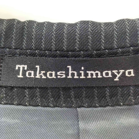 タカシマヤ TAKASHIMAYA ストライプ テーラードジャケット メンズ