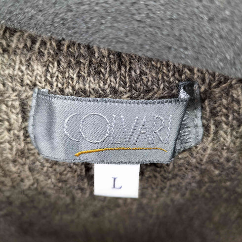 COLVARI ウールアクリル混 カーディガン レディース JPN:L