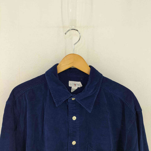 ジェイクルー J.CREW 巨人タグ コーデュロイ レギュラーカラーシャツ メンズ import:L