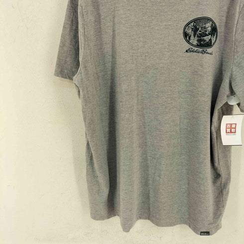 エディーバウアー Eddie Bauer マウンテン ロゴプリントTシャツ メンズ import:XL