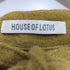 ハウスオブロータス HOUSE OF LOTUS リネン混 ウール リボンワンピース レディース JPN:M