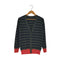 ポールスミスブラック Paul Smith BLACK ボーダー ウール ニットカーディガン レディース import:L