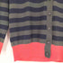 ポールスミスブラック Paul Smith BLACK ボーダー ウール ニットカーディガン レディース import:L