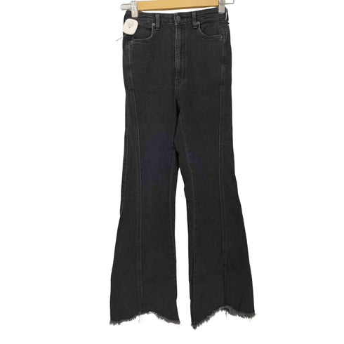 サムシング SOMETHING FIOLILY FRINGE FLARE DENIM レディース FREE