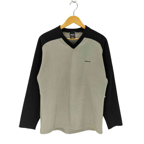 パタゴニア patagonia 90S USA製 Vネック ボア フリースプルオーバー メンズ JPN:S