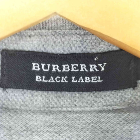 バーバリーブラックレーベル BURBERRY BLACK LABEL ホース刺繍ロゴ ポロシャツ メンズ 2
