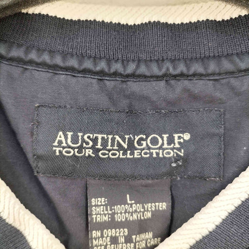 AUSTIN GOLF ロゴ刺繍 シェル プルオーバー メンズ import:L