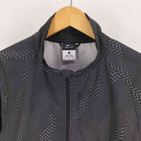 ナイキ NIKE 総柄 ジップアップ トレーニング ジャケット メンズ import:S