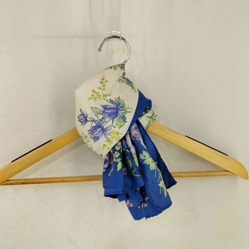 クリスチャンディオール Christian Dior 花柄 シルクストール レディース