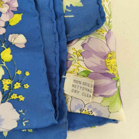 クリスチャンディオール Christian Dior 花柄 シルクストール レディース