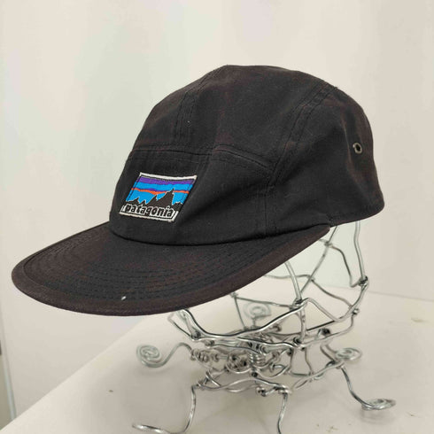 パタゴニア patagonia RETRO FITZ ROY LABEL TRADESMITH CAP ブラック メンズ ONE SIZE
