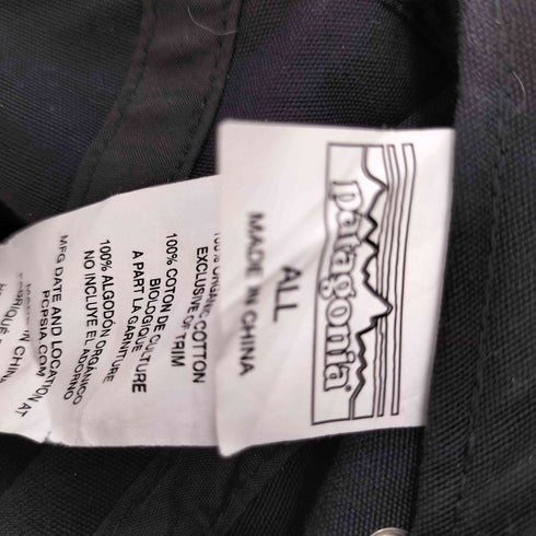 パタゴニア patagonia RETRO FITZ ROY LABEL TRADESMITH CAP ブラック メンズ ONE SIZE