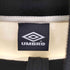 アンブロ UMBRO 23AW 別注 ワンポイントロゴ刺繍 ハーフジップフリース メンズ import:M