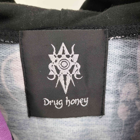 ドラッグハニー Drug honey スケルトンバニィビックサイズパーカー レディース FREE
