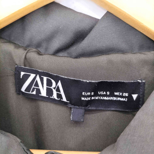 ザラ ZARA QUILTED CROPPED VEST キルティングクロップドベスト レディース import:S