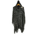 ノーアイディー NO ID. 13AW KN-3G-AW ニット フリンジ ポンチョ メンズ ONE SIZE