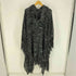 ノーアイディー NO ID. 13AW KN-3G-AW ニット フリンジ ポンチョ メンズ ONE SIZE