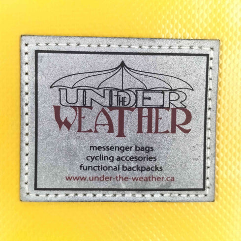 UNDER WEATHER パターン切替 メッセンジャーバッグ メンズ