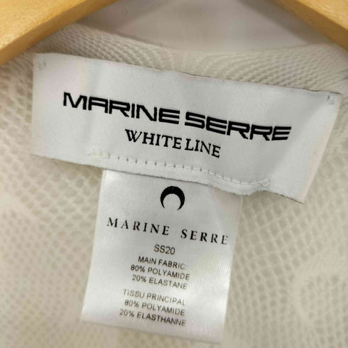 マリーンセル MARINE SERRE SS20 ロゴメッシュカットソー レディース JPN:M