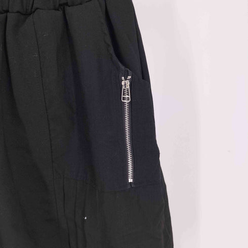 Pauline Bleu メッシュ 異素材切替 レイヤード スカート レディース FREE
