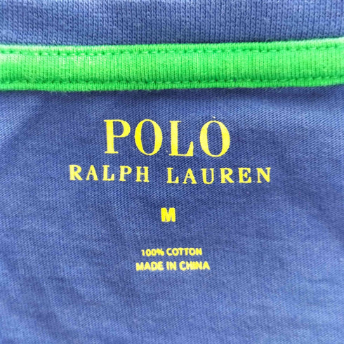 ポロラルフローレン POLO RALPH LAUREN 裾ポニークルーネックTシャツ メンズ import:M