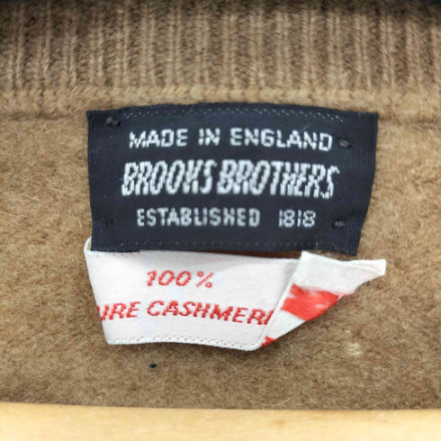 ブルックスブラザーズ BROOKS BROTHERS 90-2000S 英国製 Vネック ウールニット レディース