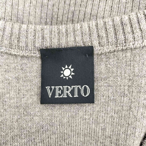 VERTO 総柄 ウールベスト メンズ