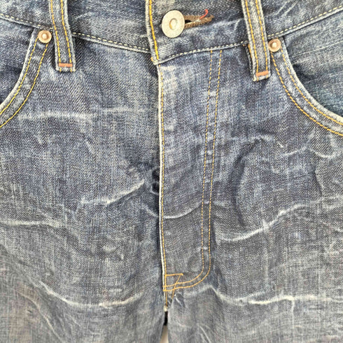 ポロジーンズ RL POLO JEANS CO. ボタンフライデニムパンツ セルビッチ メンズ 33×32