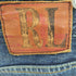 ポロジーンズ RL POLO JEANS CO. ボタンフライデニムパンツ セルビッチ メンズ 33×32