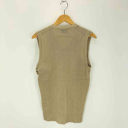 SCAGLIONE air jumper by SCAGLIONE コットンニットベスト メンズ
